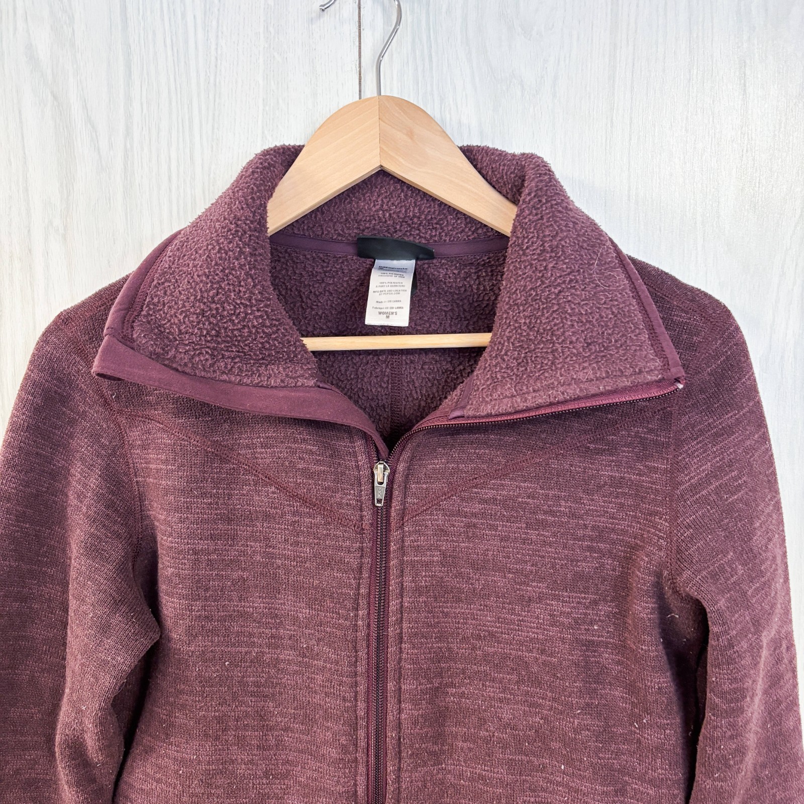 Patagonia Worn Wear Full-Zip Better Sweater Coat in purple thumbnail 3