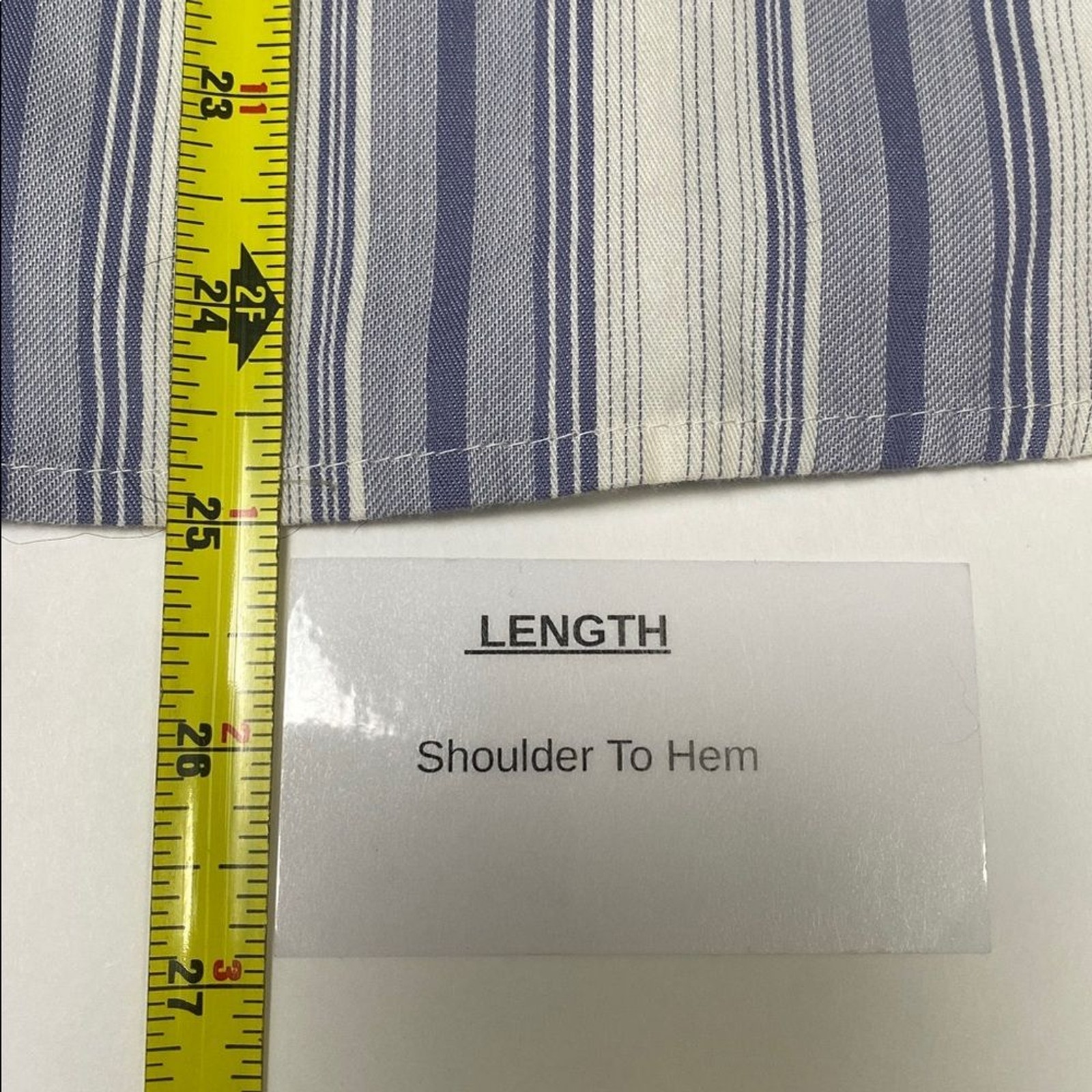 Universal Thread Striped Button Front Shirt Beach… - image 4