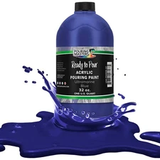 Pouring Masters Ultramarine Blue Ready to Pour Acrylic Pouring Paint - Premiu...
