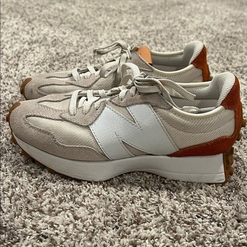 New Balance Damen Retro Laufschuhe Sneaker Schuhe in Sea Salt/Rust Oxide Wildleder - Bild 5 von 9