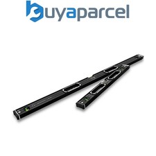 Stabila Limited Edition 196-2 Dark Shadow 61cm 122cm Spirit Levels STB196DSSET