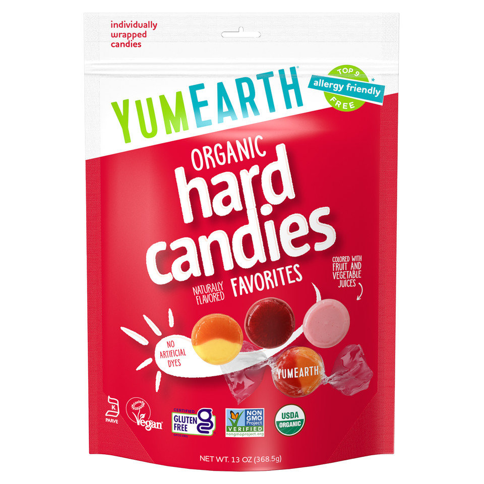 Organic Hard Candies, Favorites, 13 oz (368.5 g)