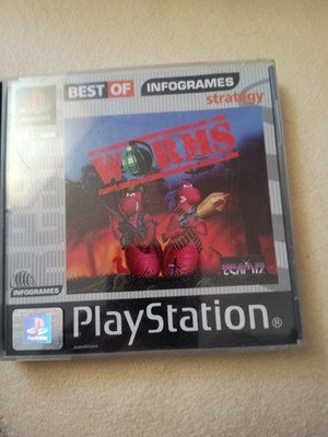 Worms PS1 sehr guter Zustand mit Booklet