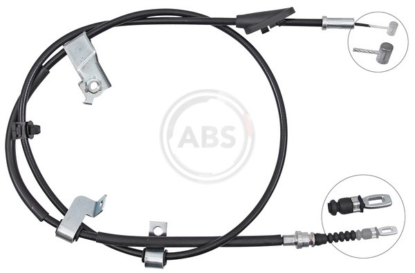 A.B.S.-OE K10070-OE Cable Pull, parking brake for HONDA