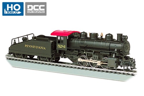 Bachmann Pennsylvania RR #5281 USRA 0-6-0 Loco & Slope Tender. HO, #BAC51613 | Zustand: New