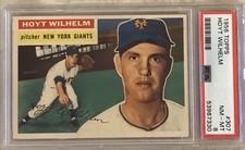 1956 TOPPS #307 HOYT WILHELM PSA 8