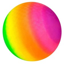 16" Neon Rainbow Playground Ball