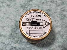 BIRD 43 Electronics Wattmeter Element Slug Microwave: 2200-2300Mhz .2 / .8 Watt
