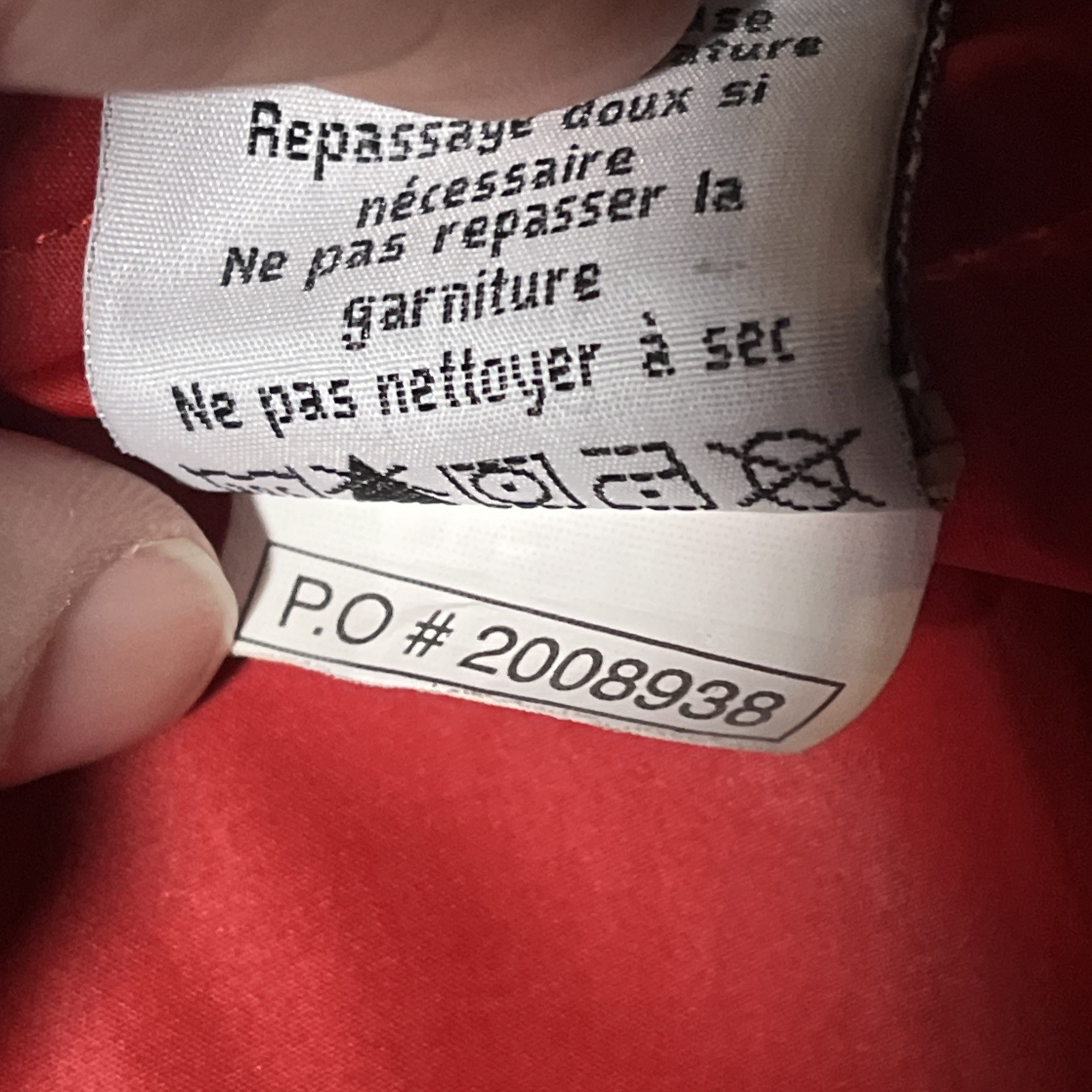 Google Lightweight Full Zip Jacket Red North End … - image 17