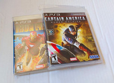 Iron Man 2 Captain America Super Soldier NTSC-U/C PS3 Games Lot