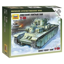 Zvezda #6203 1/100 Soviet Tank T-35