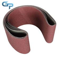 High Quality Sanding Belts 6" X 48" 60 80 120 150 240 400 Grits Sander Sandpaper