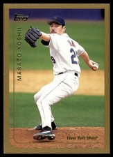Masato Yoshii 1999 Topps #NNO New York Mets MLB READ FREE SHIPPING AutographDen
