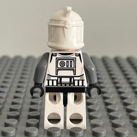 LEGO STAR WARS: Clone Trooper Gunner (Phase 1) Minifigure 8014 8039 sw0221 - 2E