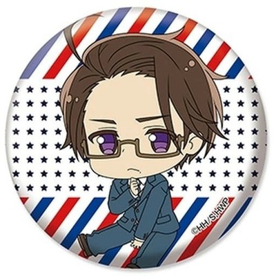 Hetalia Austria Petanko Trading Can Badge vol.1 Austria Can