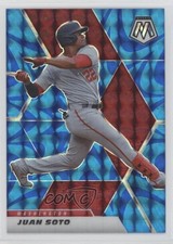 2021 Panini Mosaic Reactive Blue Mosaic Prizm Juan Soto #113 02fh
