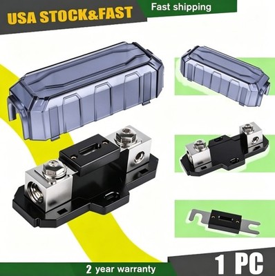AUDIO 1/0 OR 4 GAUGE 300 AMP INLINE ANL FUSE HOLDER - WITH 300 ANL FUSE