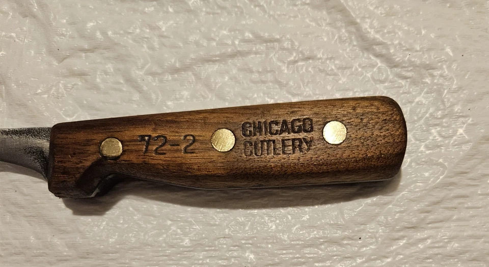 Cuchillo deshuesador Chicago Cutlery 72-2 restaurado acero al carbono #3 Foto 2 de 4
