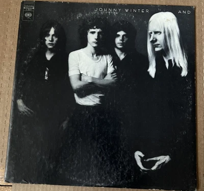 Johnny Winter And Vinyl LP 1970 Columbia C 30221 Blues Rock - Image 1 of 4