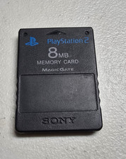 Sony PlayStation 2 PS2 Official OEM MagicGate 8mb Memory Card Genuine SCPH-10020