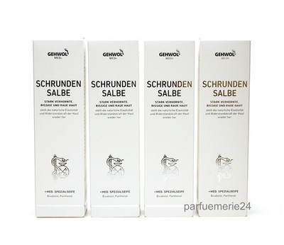 GEHWOL MED Schrundensalbe 4 x 125ml im Set + 3 Geschenke