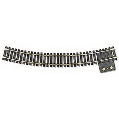 Atlas 0845 HO Code 100 18'' Radius Curved Terminal Section Track-Unpackaged