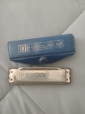 Vtg M. Hohner Blues Harp Harmonica Key of A Made in Germany Music Rock Country