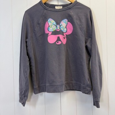 Universal Thread Minnie Mouse Graphic Sweatshirt Women Size L Vacation Travel