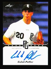 2013 Leaf Perfect Game #A-CP1 Caleb Potter Auto Autographs