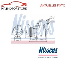 KOMPRESSOR KLIMAANLAGE NISSENS 89024 P NEU OE QUALITÄT