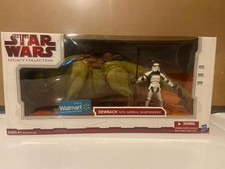 STAR WARS LEGACY COLLECTION  DEWBACK & SANDTROOPER   2009 WALMART EXCLUSIVE