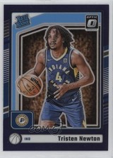 2024-25 Panini Donruss Optic Rated Rookie Purple Prizm Tristen Newton #285 1p0o