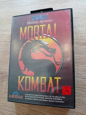 Mortal Kombat - Sega Master System Ovp Cib Top
