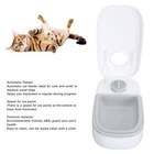 Gray Automatic Pet Feeder Detachable Intelligent Single Meal Timed Cat Food OH