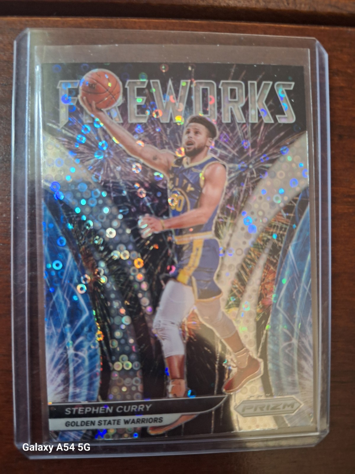 2021-22 Panini Prizm #2 Stephen Curry Fireworks Prizms Silver