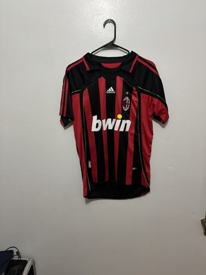 AC Milan 2006/07 Kaka #22 Home Retro Jersey Men's Size Large | eBay