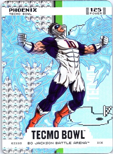 Bo Jackson Battle Arena Tecmo Bowl Phoenix Ice Endzone SP Bo Nix