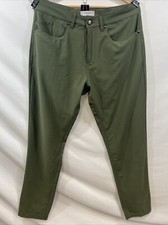 Oliver's Apparel Men's Passage Stretch Pant Org 148 NWOT OLIVE GREEN Many Sizes