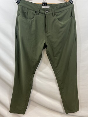 Oliver's Apparel Men's Passage Stretch Pant Org $148 NWOT OLIVE GREEN Many Sizes