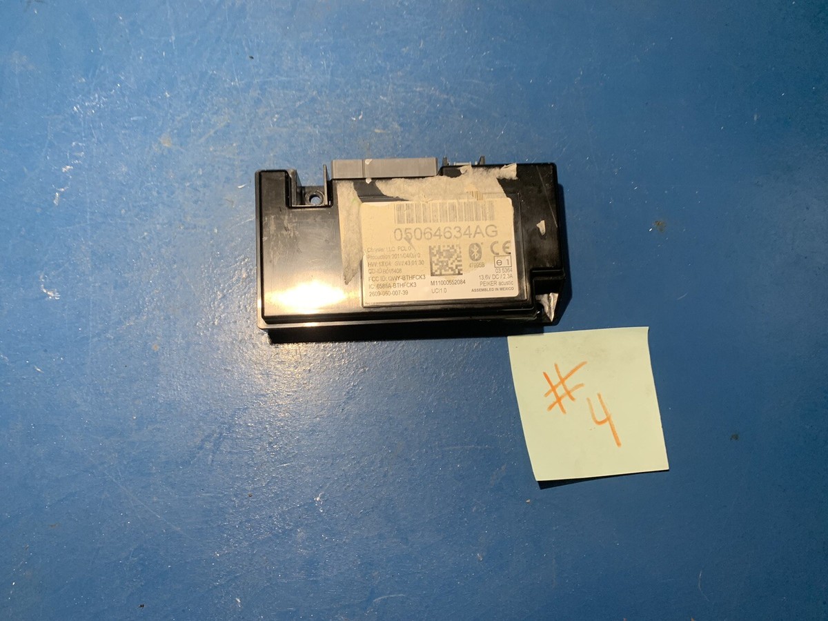 2011 Chrysler 200 Avenger Bluetooth Communication Control Module