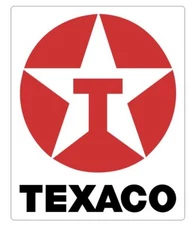 Texaco Oil Texaco Gasoline Sticker Decal R8236