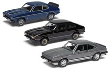 Ford Capri Sporting Trilogy Corgi Vanguards Diecast Car Collection 1:43 Scale
