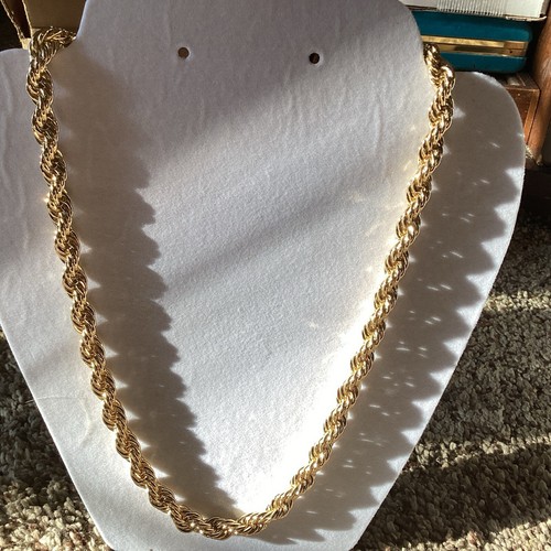 14 K Gold Filled Rope Chain 20 Inch 10cc Stunning | eBay