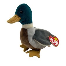 TY Beanie Babies Jake Mallard Duck 5th Gen 1998 Retired Collectible