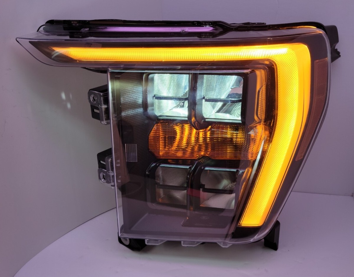 OEM 2021-23 Ford Raptor F150 Quad LED LH Driver Headlight W