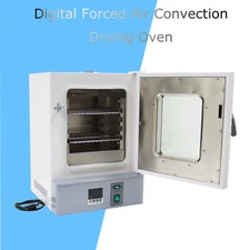 Digital Forced Air Convection Drying Oven AC110V 0.6KW Adjustable Speed Fan
