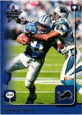 1999 LEAF ROOKIES & STARS GREG HILL #73 CARD $0.99 VALUE BOX