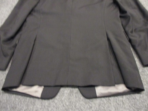 Calvin Klein Blazer Jacket Men's 40L Black Regular Wool Blend Striped - 第 14/15 張圖片