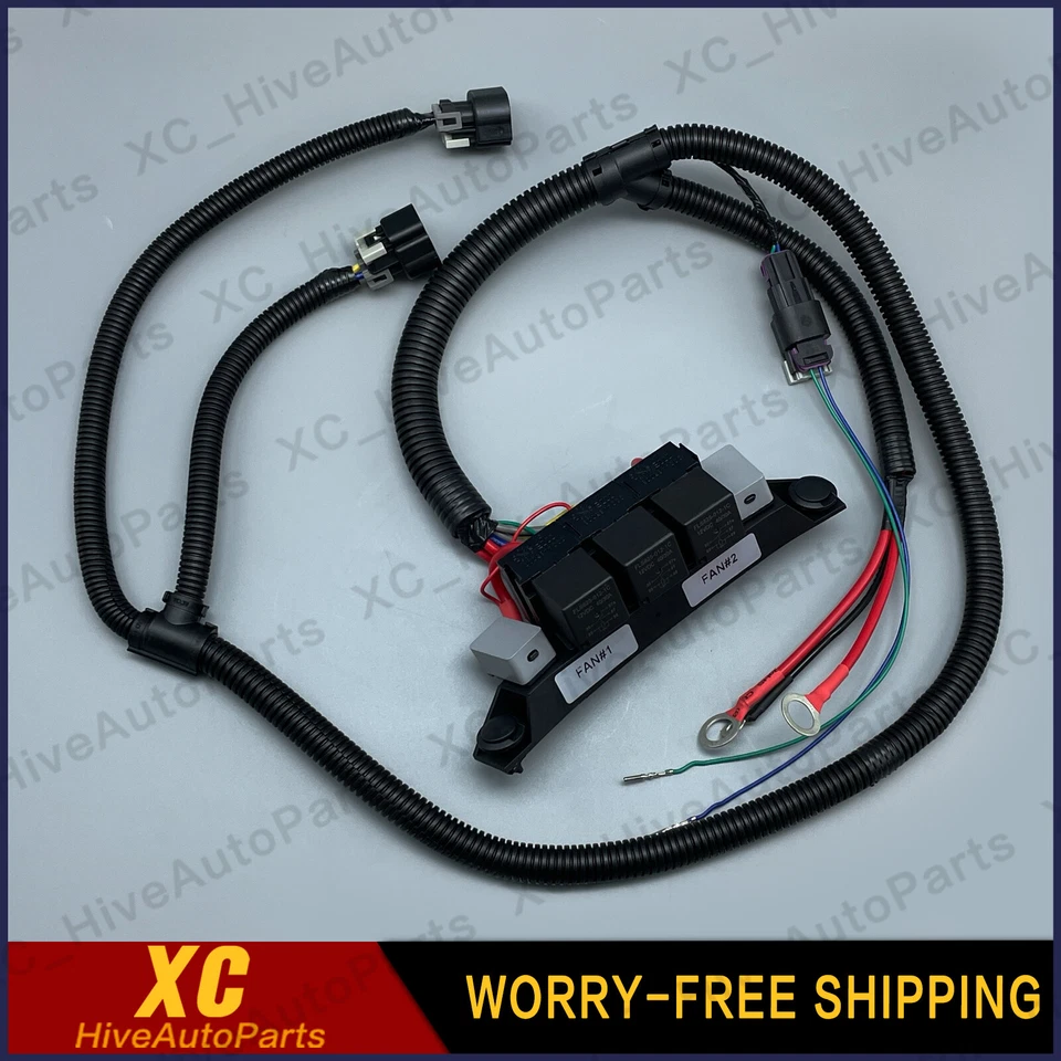 Fan Harness for GMC Silverado Sierra Tahoe Suburban Yukon 1999 - 2006 Fits 2005 Foto 2 de 4