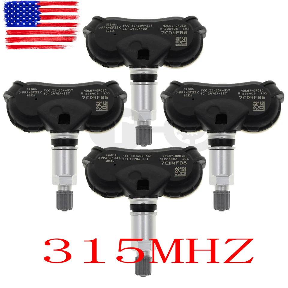 Sensor de sistema de monitor de presión de aire de neumáticos transmisor TPMS para Toyota Highlander  Foto 2 de 4